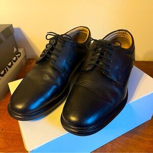 STAFFORD Black Dress Shoes